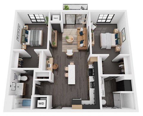 a1 floor plan  the residences at